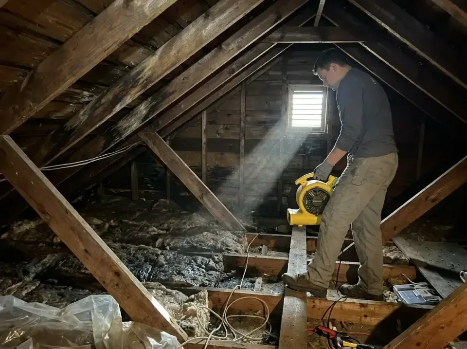attic-water-damage-drying-proc-007 — frequently asked questions, Emergency Water Extraction & 24/7 Flood Response in Ball, LA
